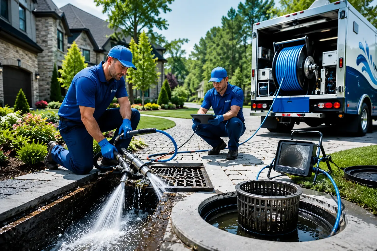 Local outdoor drain cleaning professionals in Waterloo, AL